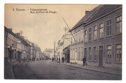 Deynze Deinze    Tolpoortstraat   Rue Du Pont Du Péage - Deinze