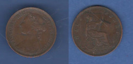 Bretagne Half PENNY 1888 Britain Victoria Queen Regno Unito 1/2 Penny 1888 - C. 1/2 Penny