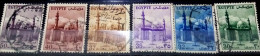 EGYPT 1957, Complete SET Of SULTAN HUSSEIN MOSQUE  -  VF - Oblitérés