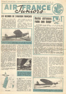 AIR FRANCE JUNIORS Petit Journal De 4pages Supplément France Aviation - Autres & Non Classés