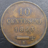 San Marino - 10 Centesimi 1893 - Gig. 31 - KM# 2 - Saint-Marin