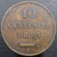 San Marino - 10 Centesimi 1893 - Gig. 31 - KM# 2 - San Marino