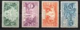 Col40 Colonie Niger 1931 Expo Coloniale N° 53 à 56 Neuf XX MNH Luxe Cote : 46,00€ - Ongebruikt