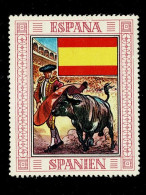 ERINNOPHILIE  Vignette ESPAGNE ESPANA SPANIEN   TTB  2 Scan - Turismo (Viñetas)