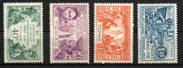 Col40 Colonie Tchad 1931 Expo Coloniale N° 56 à 59 Neuf XX MNH Luxe Cote : 48,00€ - Nuovi