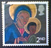 Great Britain, Scott #2328, Used(o),2005, Traditional Christmas: Haiti, 2nd - Used Stamps