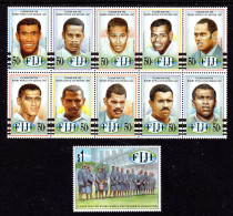 FIJI - 1997 RUGBY CLUB VICTORY SET (11V) FINE MNH ** SG 991-1001 - Fidji (1970-...)