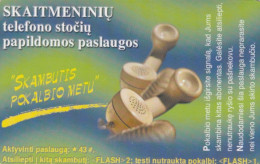PHONE CARD LITUANIA (E43.62.4 - Lituanie