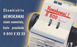 PHONE CARD LITUANIA (E43.50.5 - Litauen