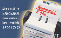PHONE CARD LITUANIA (E43.43.7 - Lituania