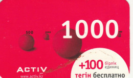 PREPAID PHONE CARD KAZAKISTAN (E48.51.6 - Kazajstán