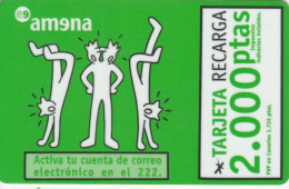 PREPAID PHONE CARD SPAGNA (E47.27.8 - Herdenkingsreclame