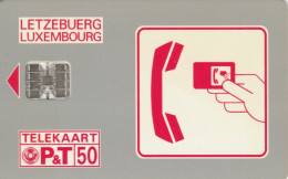 PHONE CARD LUSSEMBURGO (E53.45.4 - Luxemburg