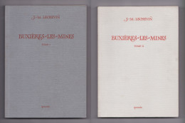 Buxières-les-Mines, Par Julius-Marcel Léchevin, 2 Volumes, E. O., 1878 Et 1980 - Bourbonnais