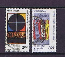 India 1982: Michel 915-916 Used, Gestempelt - Usati