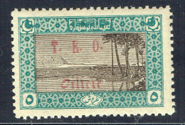 CILICIE 1919   Pyramides D'Egypte   - Surcharge T.E.O. Cilicie   Yv 73 - Nuevos