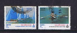 India 1982: Michel 930-931 Used, Gestempelt - Usados