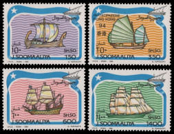 Somalia 1994 - Mi-Nr. 499-502 ** - MNH - Schiffe / Ships - Somalie (1960-...)