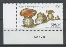 SPM Miquelon 2019 N° 1228 ** Neuf MNH Superbe Flore Champignons Mushrooms Cèpe D' Amérique Bolétus - Neufs