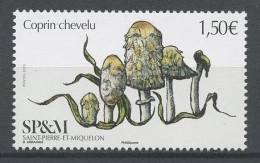 SPM Miquelon 2020 N° 1247 ** Neuf MNH Superbe Flore Champignons Mushrooms Coprin Chevelu - Nuovi