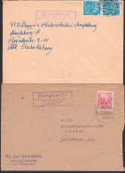 Gruhno, Bergheide Je über Finsterwalde (Niederlausitz) PSSt. , Seit 1980 Dem Tagebau Klettwitz-Nord Aufgegangen!! - Machines à Affranchir (EMA)