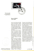 NOTICE PHILATELIQUE BOXE MARCEL CEDAN 19-10-1991 #244# - Pugilato