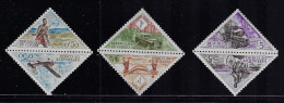 CONGO PEOPLE'S REP. 1961 SCOTT #J34-40,J35-41,J37-43 MH - Unused Stamps