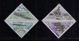 CONGO PEOPLE'S REP. 1961 SCOTT #J36-42,J37-43 USED - Unused Stamps