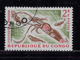 CONGO PEOPLE'S REP. 1964  SCOTT #119 USED - Unused Stamps