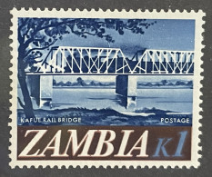 ZAMBIA  - MH* - 1968 - # 49 - Zambie (1965-...)