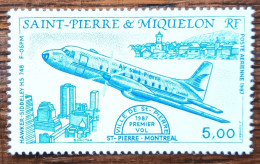 Saint Pierre Et Miquelon - YT N° PA 64 - Avion Hawker Siddeley HS 748 - 1987 - Neuf - Neufs