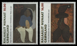 Grönland 1997 - Mi-Nr. 310-311 ** - MNH - Gemälde / Paintings - Neufs