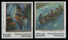 Grönland 1998 - Mi-Nr. 325-326 ** - MNH - Gemälde / Paintings - Neufs