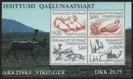 Grönland 2000 - Mi-Nr. Block 18 ** - MNH - Wikinger (II) - Unused Stamps