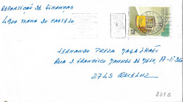 Portugal Cover LISBON FUNICULAR Stamp CÓDIGO POSTAL Slogan Cancel - Covers & Documents