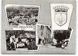 Pelissanne. Multivues Blason  . CPSM GF.   Vue Aerienne Edit Cim  - Pelissanne