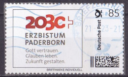BRD Privatpost Individuell (85) Erzbistum Paderborn O/used (A1-12) - Privé- & Lokale Post