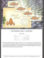 2020 Estonia MNH ATM Stamp  Christmas Presemtation Card -engl Mi 5 - Vignette [ATM]