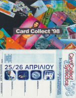 GREECE - Card Collect "98, Exhibition In Thessaloniki, Tirage 350, 04/98 - Griechenland