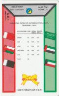 PHONE CARD KUWAIT (E61.13.7 - Koeweit
