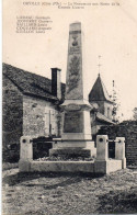 Orville Monument Aux Morts De La Grande Guerre Militaria Patriotique Propagande Honneur à Nos Soldats Conflit - Monuments Aux Morts