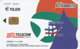 PHONE CARD ITALIA USI SPECIALI BASI MILITARI (USP36.3 - Special Uses