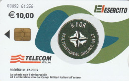 PHONE CARD ITALIA USI SPECIALI BASI MILITARI (USP28.8 - Usages Spéciaux