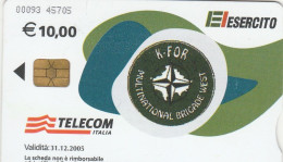 PHONE CARD ITALIA USI SPECIALI BASI MILITARI (USP28.1 - Usos Especiales