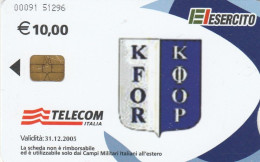 PHONE CARD ITALIA USI SPECIALI BASI MILITARI (USP7.5 - Usi Speciali