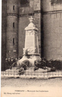 Pommard Monument Aux Morts De La Grande Guerre Militaria Patriotique Propagande Honneur à Nos Soldats Conflit - Monuments Aux Morts