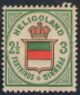 Helgoland - Nr. 17 B Ungebraucht Mit Gummi - Geprüft - Heligoland