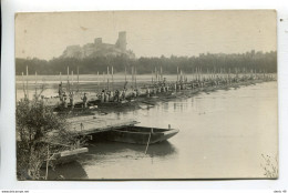 Roquemaure Carte Photo  Manoeuvres Du 7ème Génie D'Avignon  N°1 - Roquemaure