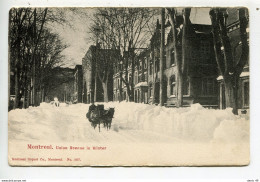 Montréal Union Avenue In Winter - Montreal
