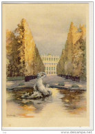 WIEN - SCHLOSS SCHÖNBRUNN, Künstlerkarte Nach Aquarell Von Karl Schwetz,  Nr. 10, 1949 - Schönbrunn Palace